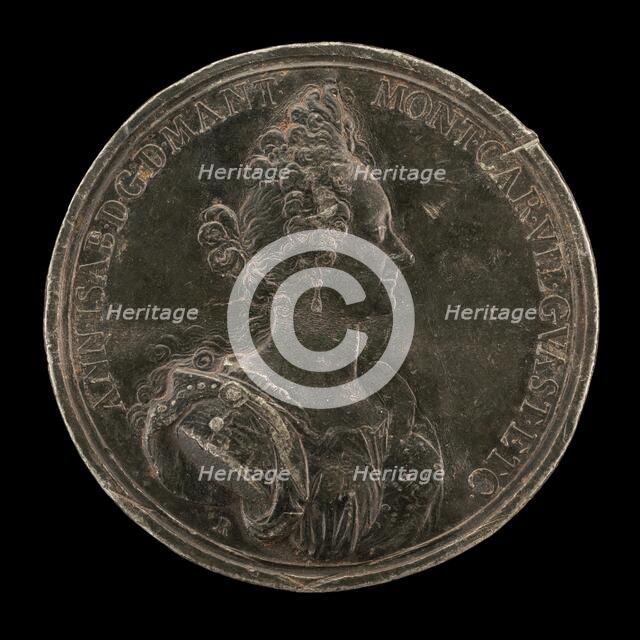 Anna Isabella Gonzaga, Duchess of Mantua, 1698. Creator: Paolo Repiglier.