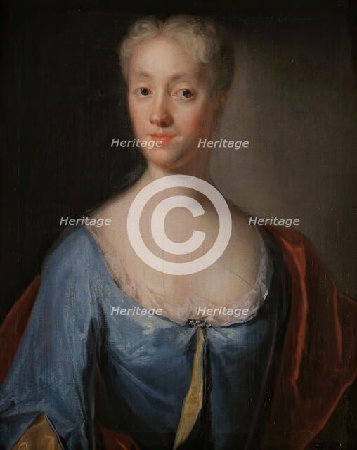 Anna Katharina Dahl, (c1710s). Creator: Johan Henrik Scheffel.