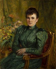 Anna Kjöllerfeldt, nee Sinebrychoff (1854-1943), 1897. Creator: Elisabeth Keyser