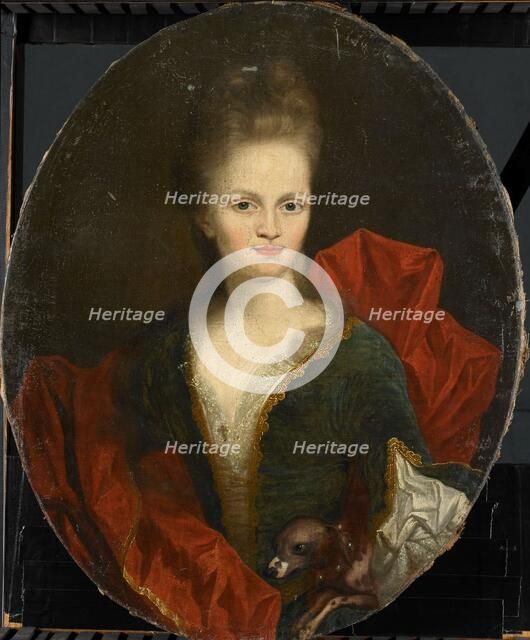 Anna Margaretha van Petcum (1676-1745), Wife of Johan Arnold Zoutman, 1690-1720. Creator: Johan van Diest.