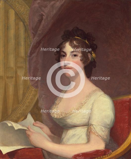 Anna Maria Brodeau Thornton (Mrs. William Thornton), 1804. Creator: Gilbert Stuart.
