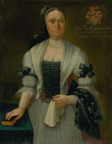 Anna Maria Desséwffy née Horvath-Stancic, aged forty-four, c1745. Creator: Ján Gottlieb Kramer