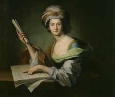 Anna Maria Schutz, Lady Griffin c1758-c1764. Artist: Benjamin West
