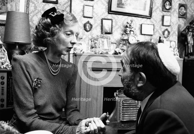 Anna Massey (1937- ), British actress, 1989. Creator: Unknown.