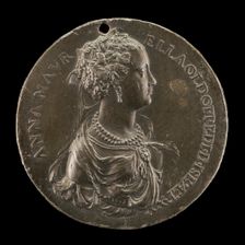 Anna Maurella Oldofredi d'Iseo, late 16th century. Creator: Giovanni Battista Cambio