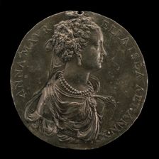 Anna Maurella Oldofredi d'Iseo, late 16th century. Creator: Giovanni Battista Cambio