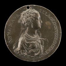 Anna Maurella Oldofredi d'Iseo, late 16th century. Creator: Giovanni Battista Cambio