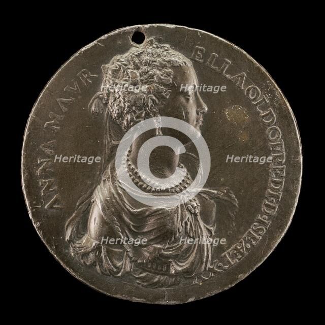 Anna Maurella Oldofredi d'Iseo, late 16th century. Creator: Giovanni Battista Cambio.