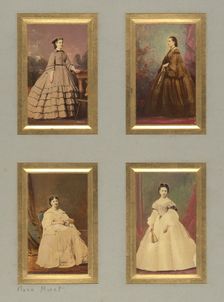 [Anna Murat and Unknown Sitters], before 1865. Creator: Pierre-Louis Pierson