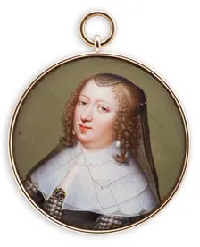 Anna of Austria, Queen of France, 1627-1691. Creator: Jean Petitot