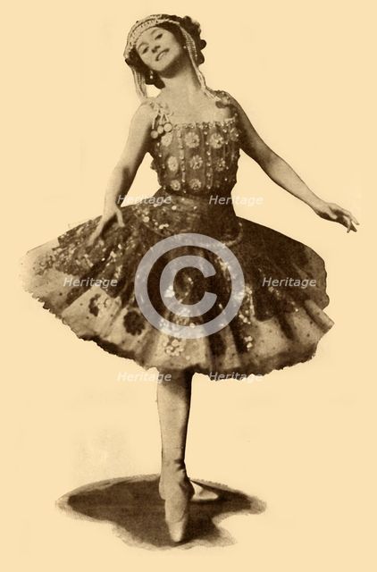Anna Pavlova, c1910. Creator: Unknown.