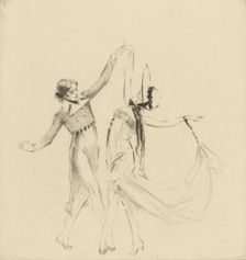 Anna Pavlova dancing a Gavotte, 1922
