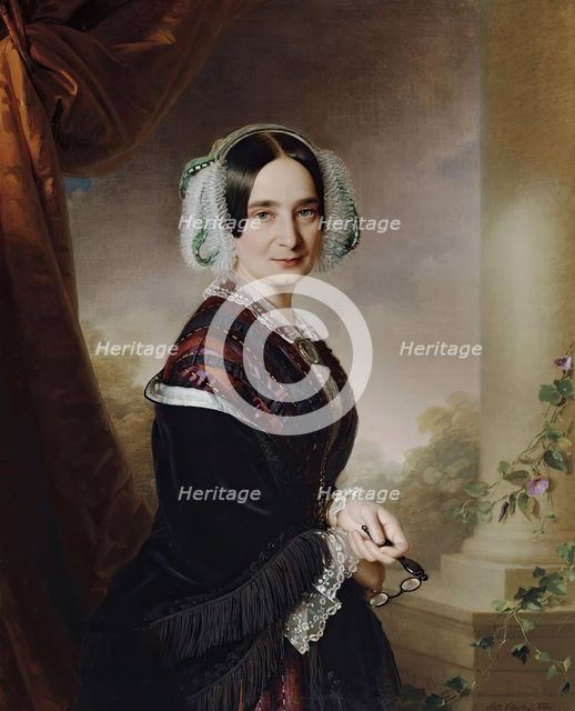Anna Regenhart, 1852. Creator: Anton Einsle.