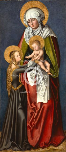 Anna selbdritt, ca 1515.