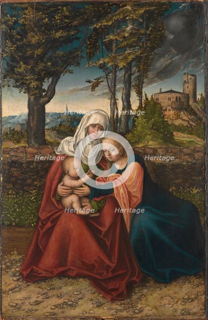 Anna selbdritt, c. 1516.