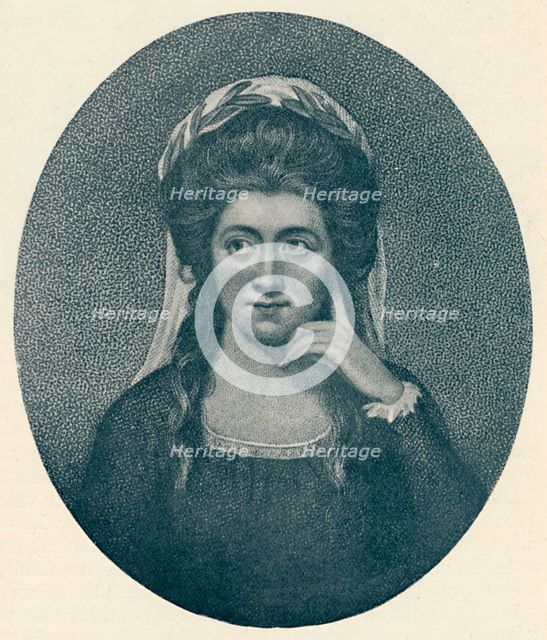 'Anna Seward (b. 1747, d. 1809)', 1907. Artist: Unknown.