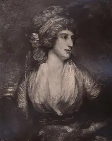 Anna Seward, English writer and poet, c late 18th or early 19th century (1894)