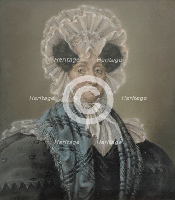 Anna Sofia König. Creator: Carl Ludwig Von Plötz.