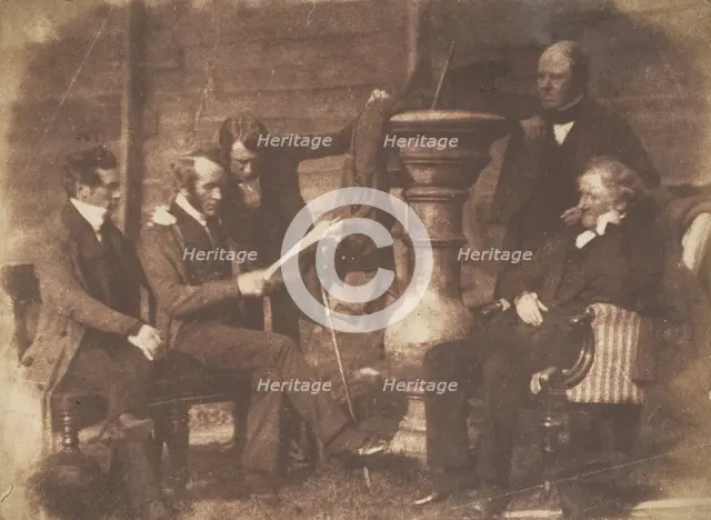 Annan Presbytery, 1843-47. Creators: David Octavius Hill, Robert Adamson, Hill & Adamson.