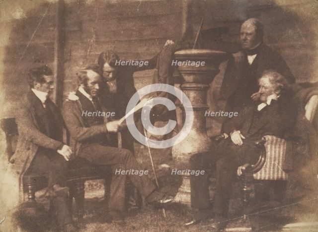 Annan Presbytery, 1843-47. Creators: David Octavius Hill, Robert Adamson, Hill & Adamson.