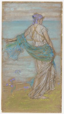 Annabel Lee, 1885-1887. Creator: James Abbott McNeill Whistler