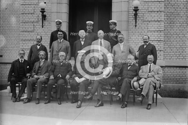 Annapolis - Board of Visitors, 1913. Creators: Bain News Service, George Graham Bain.