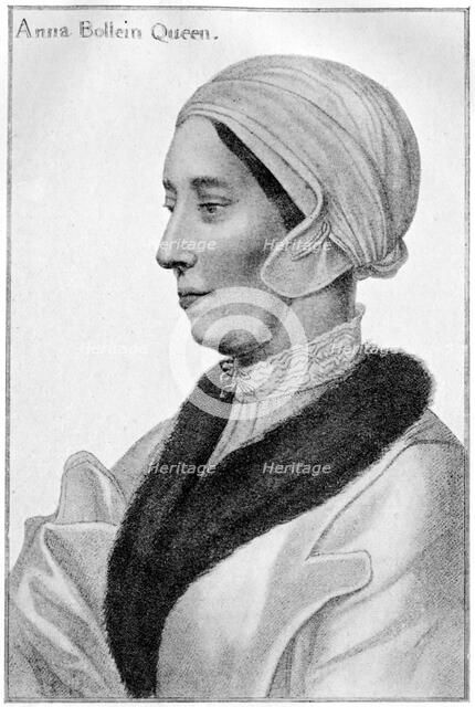 Anne Boleyn, 16th century, (1910). Artist: Unknown
