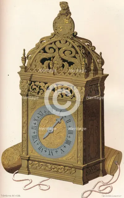 Anne Boleyn Clock, 16th century?, (1849). Creator: Kellerhoven.