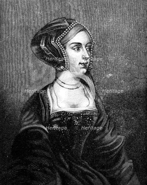 Anne Boleyn (c1504-1536), second wife of Henry VIII of England, 19th century. Artist: Unknown