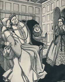 Anne Boleyn Receives a Great Shock c1934