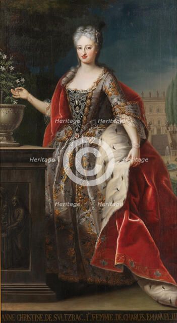 Anne Christine of Sulzbach (1704-1723). Artist: Anonymous 