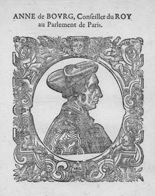 Anne de Bourg, Conseiller du Roy au Parlement de Paris c18th century