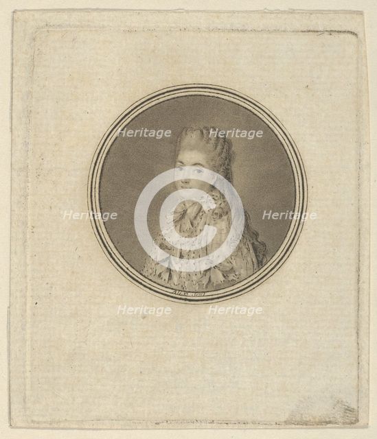 Anne de Chaumont-Guitry, Comtesse d'Amblimont, 1780-1817. Creator: Pierre Michel Alix.