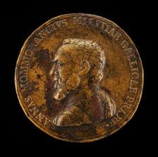 Anne de Montmorency, 1493-1567, Constable of France 1538 [obverse], 16th century. Creator: Unknown