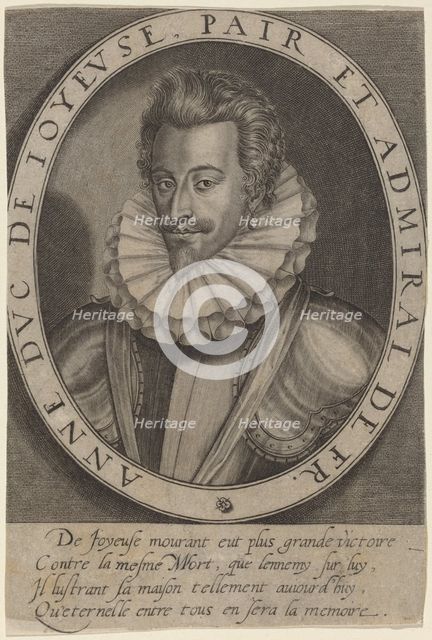 Anne, duc de Joyeuse. Creator: Thomas de Leu.