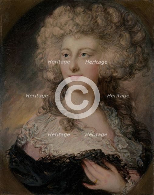 Anne Elizabeth Cholmley (1769-1788), Later Lady Mulgrave. Creator: Gainsborough Dupont.