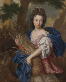 Anne-Geneviève de Bourbon-Condé (1619-1679), Duchess of Longueville, as Ceres, Between 1675 and 1700 Creator: Mignard, Pierre (1612-1695)