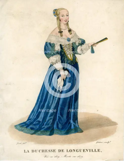 Anne Genevieve of Bourbon-Conde, Duchess of Longueville, 'Anne de Bretagne', (early 19th century). Creator: Georges Jacques Gatine.
