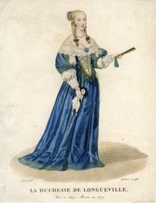 Anne Genevieve of Bourbon-Conde, Duchess of Longueville, Anne de Bretagne (early 19th century). Creator: Georges Jacques Gatine