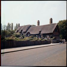 Anne Hathaway's Cottage, Cottage Lane, Shottery, Stratford-upon-Avon, Warwickshire, 1958. Creator: Walter Scott