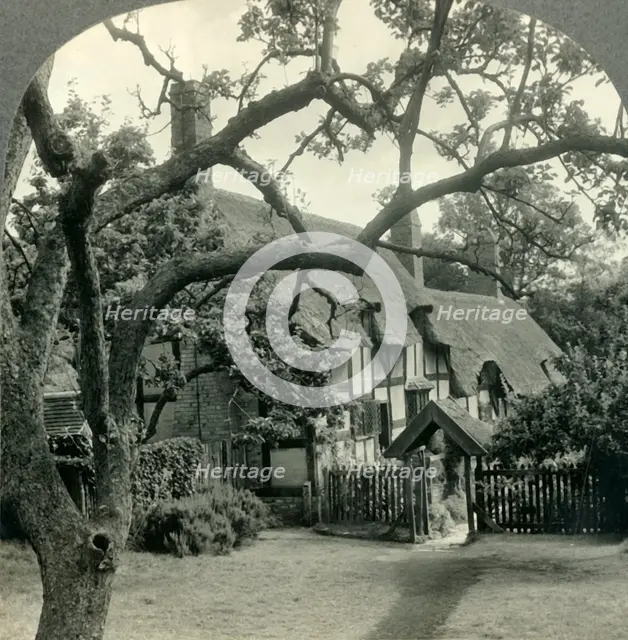 'Anne Hathaway's Cottage, Shottery, England', c1930s. Creator: Unknown.