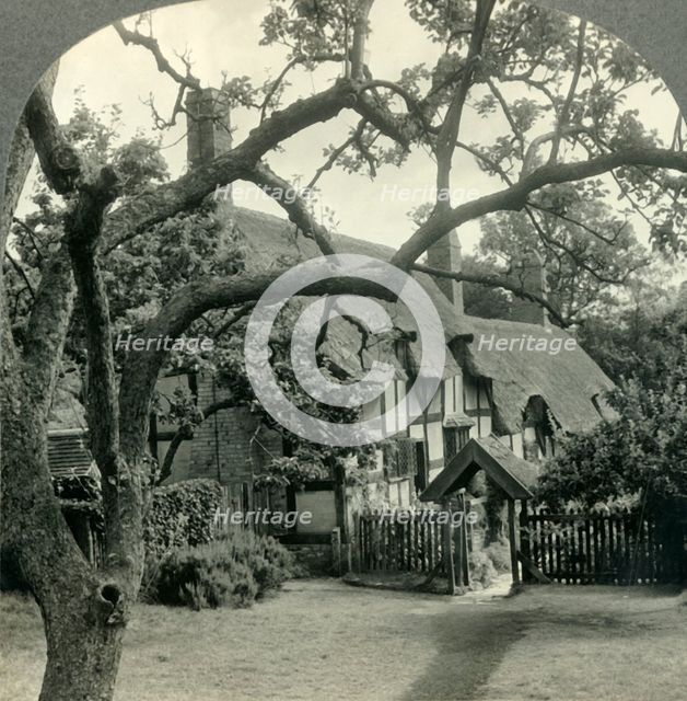 'Anne Hathaway's Cottage, Shottery, England', c1930s. Creator: Unknown.