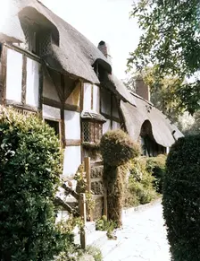 Anne Hathaway's Cottage, Shottery, Stratford-upon-Avon, Warwickshire, c1955. Creator: Arthur Charles Kirby Ware