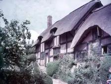 Anne Hathaway's Cottage, Stratford-on-Avon, Warwickshire, c1955. Creator: Arthur Charles Kirby Ware