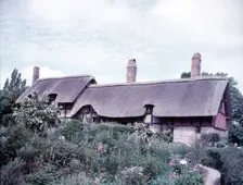 Anne Hathaway's Cottage, Stratford-on-Avon, Warwickshire, c1955. Creator: Arthur Charles Kirby Ware