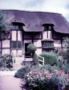 Anne Hathaway's Cottage, Stratford-on-Avon, Warwickshire, c1955. Creator: Arthur Charles Kirby Ware