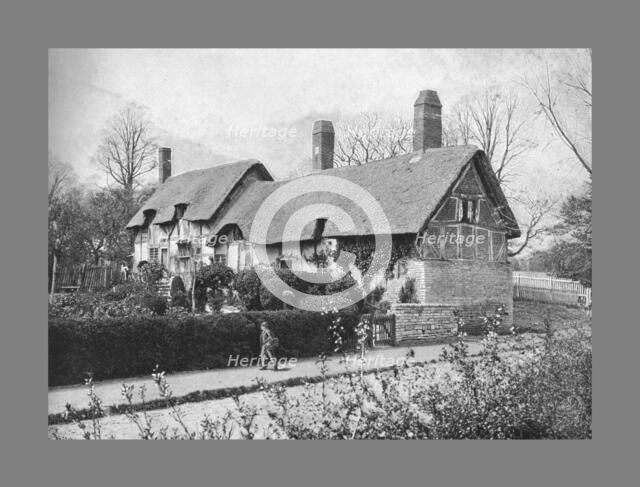 Anne Hathaway's Cottage, c1900. Artist: Harvey Barton.