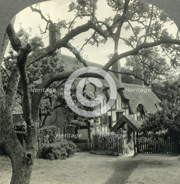 'Anne Hathaway's Cottage, Shottery, England', c1930s. Creator: Unknown.