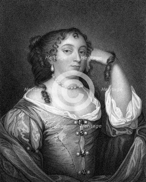 Anne Hyde, Duchess of York, Mother of Mary II and Queen Anne, 1825.Artist: S Freeman
