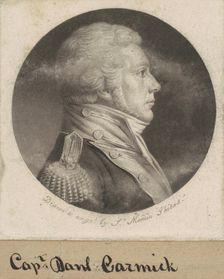 Anne-Louis de Tousard, 1798-1801. Creator: Charles Balthazar Julien Févret de Saint-Mémin